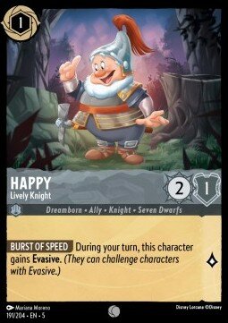 Happy lively knight 191/204 5SSK