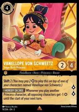 Vanellope von schweetz sugar rush princess 19/204 5SSK