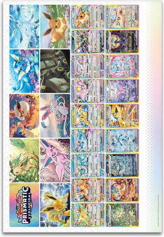 Prismatic evolution poster collection